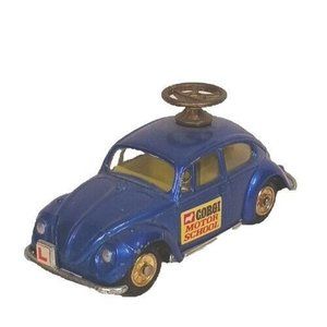 Corgi Toys Volkswagon VW Beetle 1300 Saloon Vintage 1:43 Steering Tested Blue